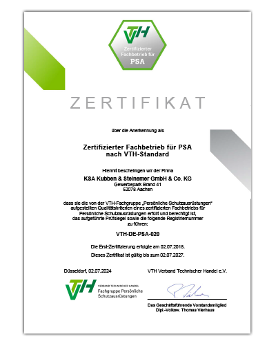 Download - PSA nach VTH-Standard